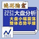 Read more about the article 谈股论金_大盘小幅震荡，整体态势平缓20210405