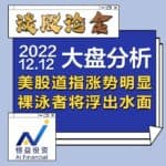 Read more about the article 谈股论金_美股道指涨势明显，裸泳者将浮出水面| 20221212