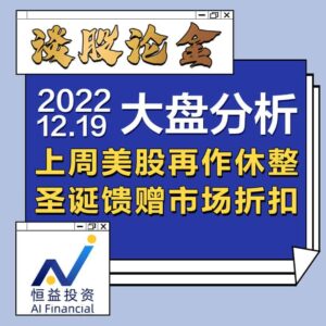 Read more about the article 谈股论金_美股道指涨势明显，裸泳者将浮出水面| 20221219