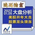 Read more about the article 谈股论金_美股开年大吉，股票龙头领涨| 20230109