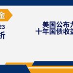 Read more about the article 谈股论金_美国公布九月零售数据 十年国债收益率保持高位 | 20231023