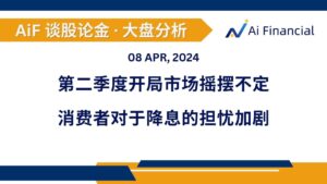 Read more about the article 第二季度开局市场摇摆不定; 消费者对于降息的担忧加剧 | AiF 谈股论金