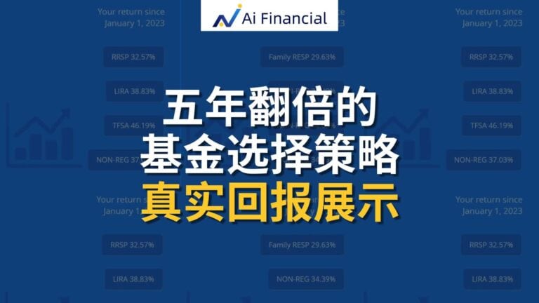 Read more about the article 五年翻倍的基金选择策略  | Ai Financial基金投资