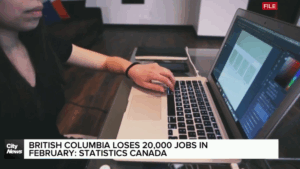 BC省单月流失2万岗位：私营部门疲弱，就业结构失衡加剧