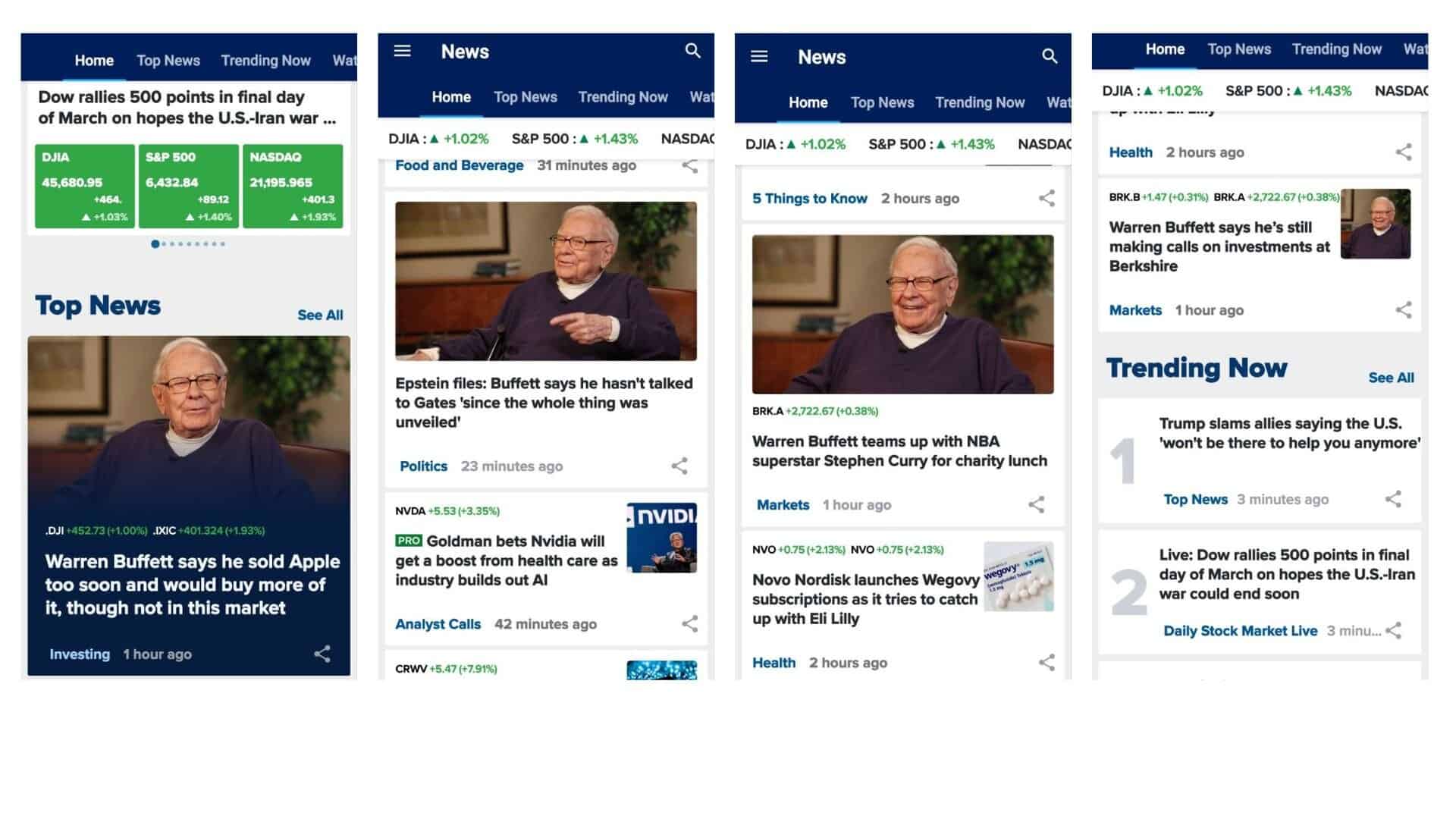 巴菲特频繁发声：市场正在释放买入信号